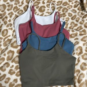 Lemedy padded sports bra’s